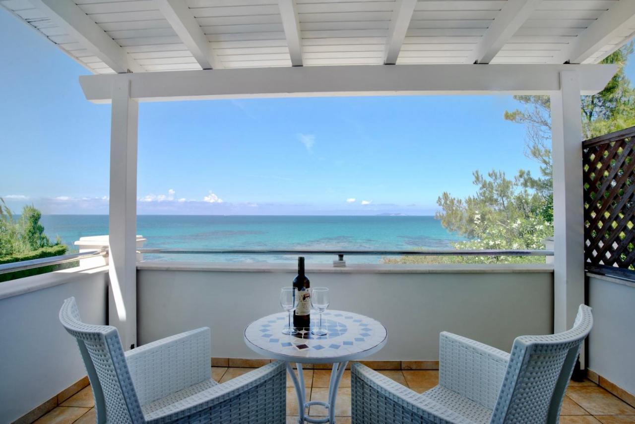 Beachfront Villa Victoras - With Private Beach Sidárion Exteriör bild